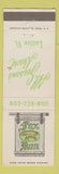 Matchbook Cover - Fox Run Resort Ludlow VT