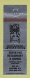 Matchbook Cover - Silver Fox Restaurant Lounge Raymond NH