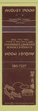 Matchbook Cover - August Moon Restaurant Dallas TX