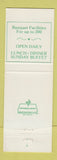 Matchbook Cover - Asia Chinese Restaurant Dover Portsmouth Newington CT