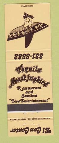 Matchbook Cover - El Con Center Mexican Food