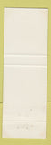 Matchbook Cover - Blu New  York City restaurant