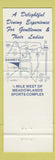 Matchbook Cover - Caughey's Restaurant East Rutherford NJ