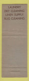Matchbook Cover - Brown's White City Laundry Allentown PA