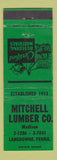 Matchbook Cover - Mitchell Lumber Lansdowne PA