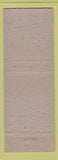 Matchbook Cover - The Savoy Upper Darby PA Slip Covers Drapes