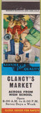 Matchbook Cover - Clancy's Market NO TOWN