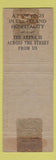 Matchbook Cover - Harry Mamolen's Restaurant Belmont Hotel Cleveland OH