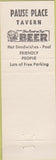 Matchbook Cover - Layman's Union Gap WA grocery laundry purple