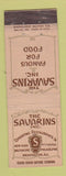 Matchbook Cover - Savarins Restaurants Washington DC