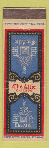 Matchbook Cover - The Attic Chicago IL