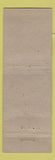 Matchbook Cover - Curtis Hotel Lenox MA Ye Old Stage Grill WEAR