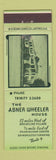 Matchbook Cover - Abner Wheeler House Framingham Center MA
