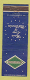 Matchbook Cover - Illinois Central Railroad