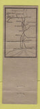 Matchbook Cover - Illinois Central Railroad