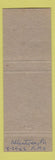 Matchbook Cover - Marathon oil gas Bilbia's Battle Creek MI