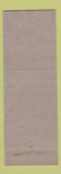 Matchbook Cover - Gulf oil gas SB Napier Alice TX