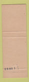 Matchbook Cover - Goudie Standard oil gas Knoxville IL
