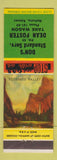 Matchbook Cover - Don's Standard oil gas Dean Foster Tank Wagon Natoma KS