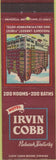 Matchbook Cover - Hotel Irvin Cobb Paducah KY