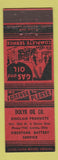 Matchbook Cover - Dolyk Oil Sinclair gas Firestone Battery Lorain OH