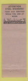 Matchbook Cover - Dolyk Oil Sinclair gas Firestone Battery Lorain OH