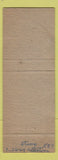 Matchbook Cover - Cinderella Recreation Bowling Billiards Chicago IL