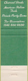 Matchbook Cover - Del Matto's Restaurant Columbus OH