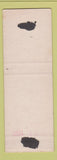 Matchbook Cover - Zephyr Lounge Cafe Des Plaines IL SAMPLE