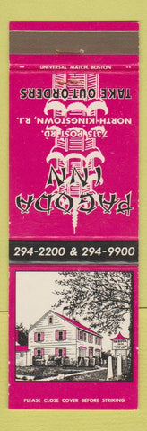 Matchbook Cover - Pagoda Inn Chinese North Kingstown RI