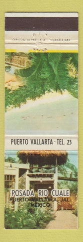 Matchbook Cover - Posada Rio Cuale Puerto Vallarta Mexico