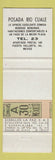Matchbook Cover - Posada Rio Cuale Puerto Vallarta Mexico