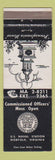 Matchbook Cover - Officers' Mess US Naval Station Norfolk VA #2