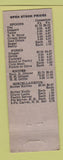 Matchbook Cover - GW Robinson Jewelry Esterville IA Rogers Oneida Silverware