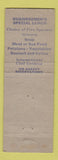 Matchbook Cover - Lafayette Restaurant Kankakee IL WEAR