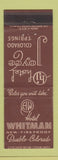 Matchbook Cover - Hotel Whitman Pueblo Colorado Joyce Colorado Springs