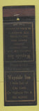 Matchbook Cover - Wayside Inn Des Moines IA STAR WEAR