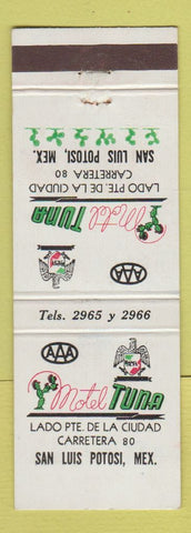 Matchbook Cover - Motel Tuna San Luis Potosi Mexico