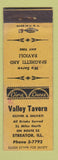 Matchbook Cover - Valley Taver nSTreator IL