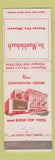 Matchbook Cover - Muehlebach Hotel Kansas City MO