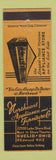Matchbook Cover - Northeast Appliance and Furniture Euclid OH