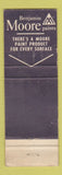 Matchbook Cover - Moore Paints Alamosa Lumber Colorado WEAR