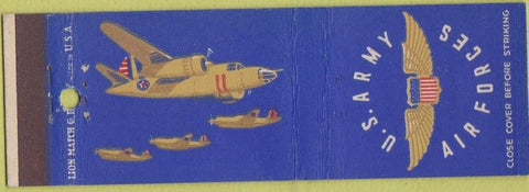 Matchbook Cover - US Army Air Forces
