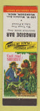 Matchbook Cover - Ringside Bar Muskegon MI hillbilly