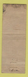 Matchbook Cover - Hosmer Motors Cadillac Pontiac Medford MA WORN