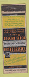Matchbook Cover - Hotel Bristol New York City WEAR