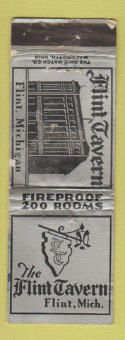 Matchbook Cover - Flint Tavern Flint MI WORN