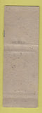 Matchbook Cover - Flint Tavern Flint MI WORN