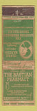 Matchbook Cover - Bastian Pharmacy Dansville NY FEDERAL LONG WORN Clara Barton