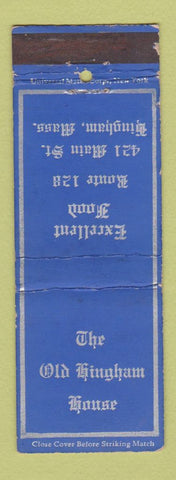 Matchbook Cover - Old Hingham House MA